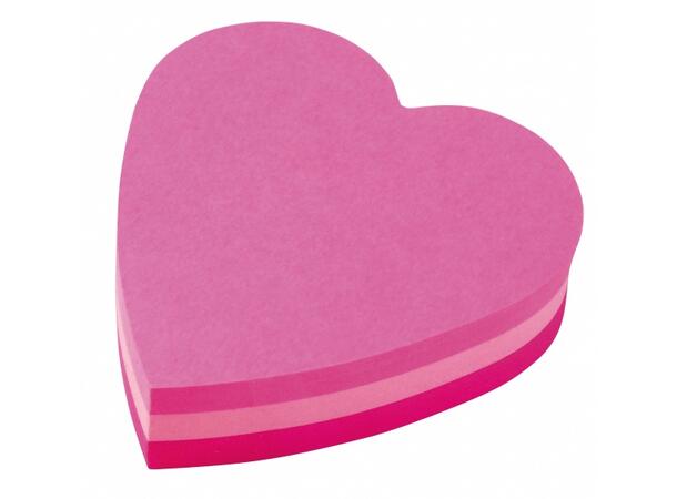 Post-It kube Hjerte 70 x 70 